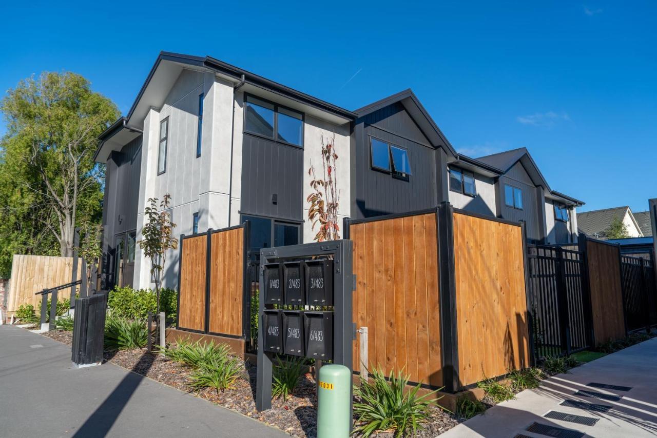 Apartament King Bed On Hagley Park Corner In The Cbd Christchurch Zewnętrze zdjęcie