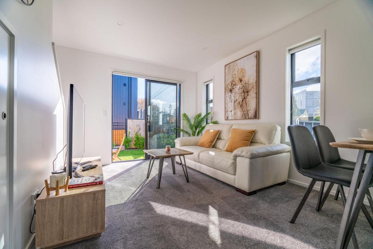 Apartament King Bed On Hagley Park Corner In The Cbd Christchurch Zewnętrze zdjęcie