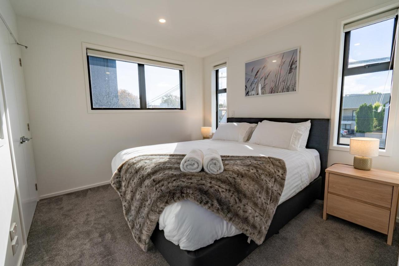 Apartament King Bed On Hagley Park Corner In The Cbd Christchurch Zewnętrze zdjęcie